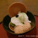 仙台上杉の和風カフェ「太郎茶屋鎌倉」は東北では唯一の出店。お土産にも買えるわらび餅が美味しい