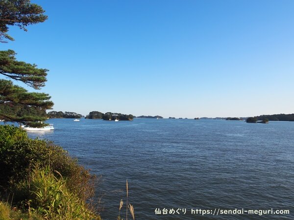 松島の五大堂からの景色