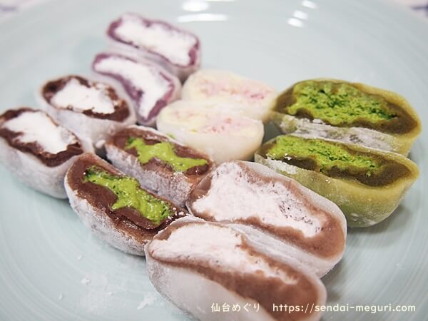 喜久水庵の冬限定「喜久福」が甘くて美味しい。バレンタインにぴったりなフレイバーを6種類食べ比べ