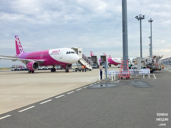 仙台空港で「中部－仙台」路線がPeachで復活予定！就航時期や運賃はどうなる？