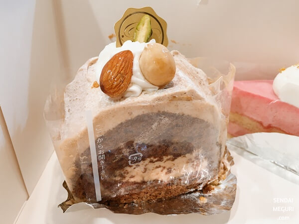 Wolt仙台で「ラ・クロンヌ・ドル」ケーキ